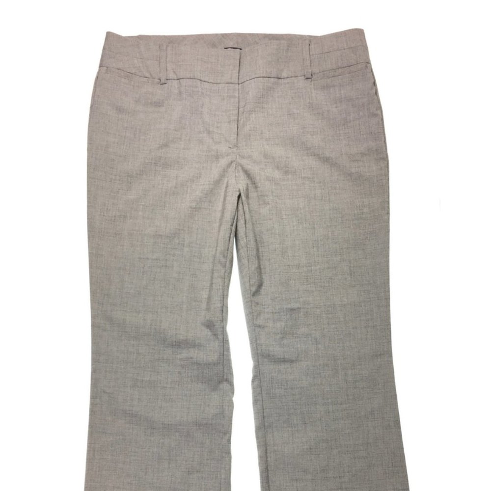 New York & Co. Womens Gray Trouser Wide Leg Pants